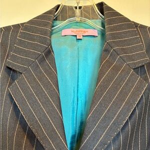 Women’s suit by Minneapolis designer Kuhlman.